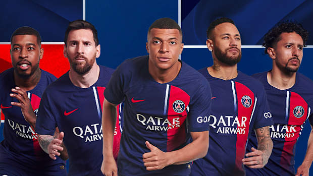 Messi, Neymar y Mbappé en campaña de PSG